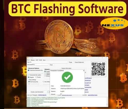 bitcoin flashing sofware