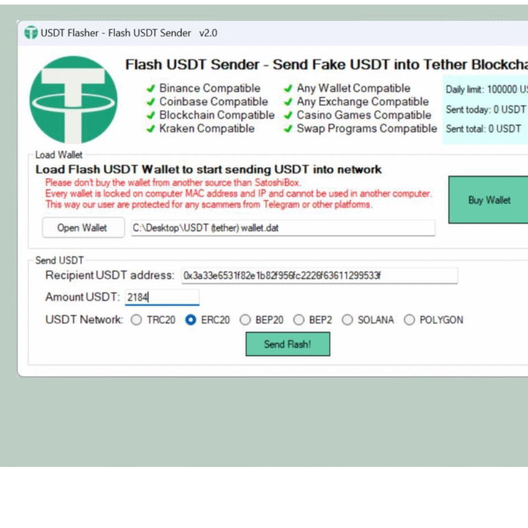 usdt flash software